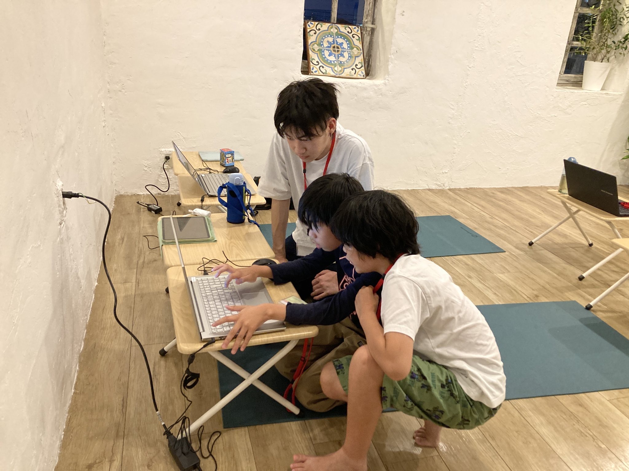 あいプログラミング教室授業風景