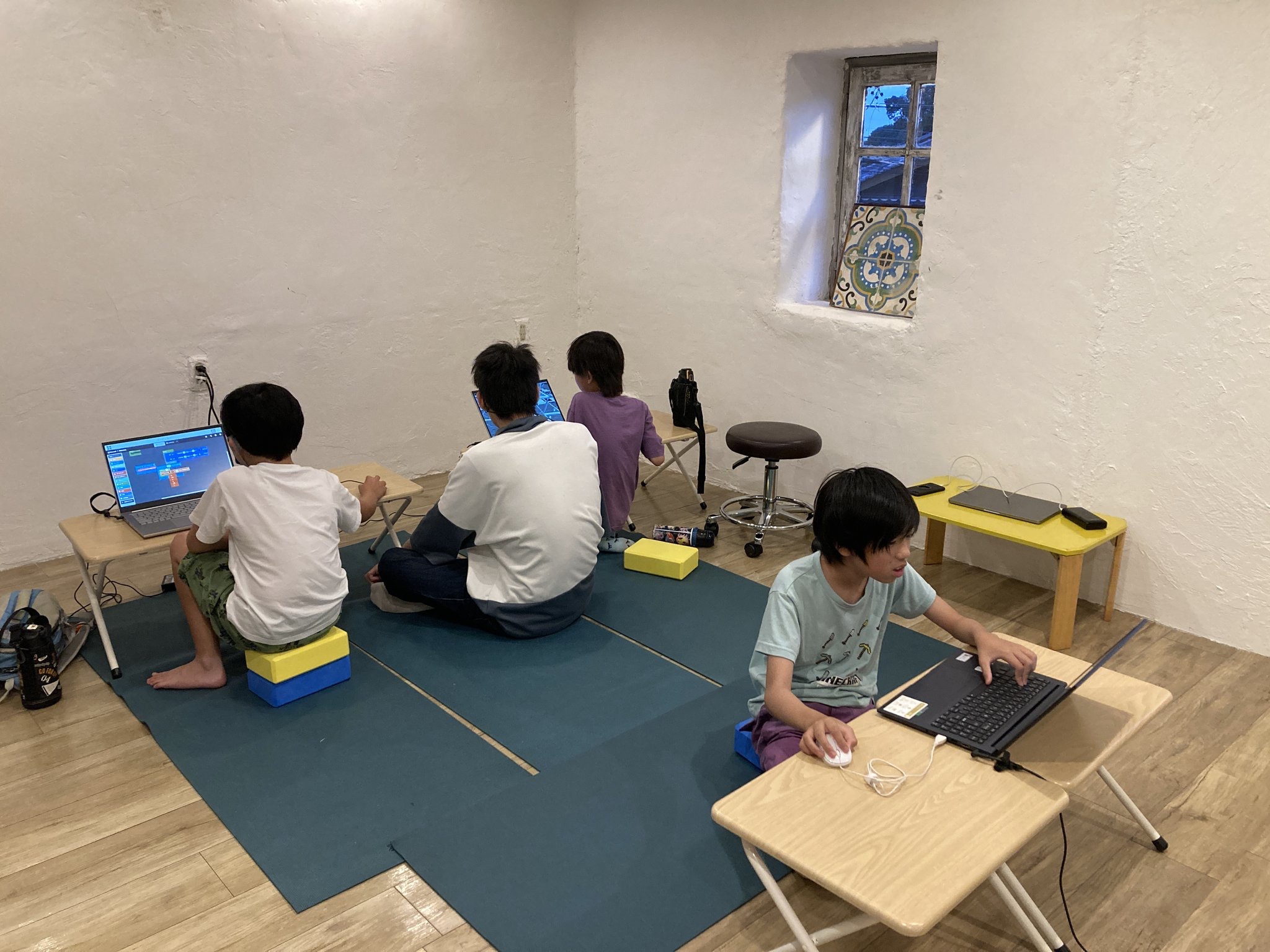 あいプログラミング教室授業風景