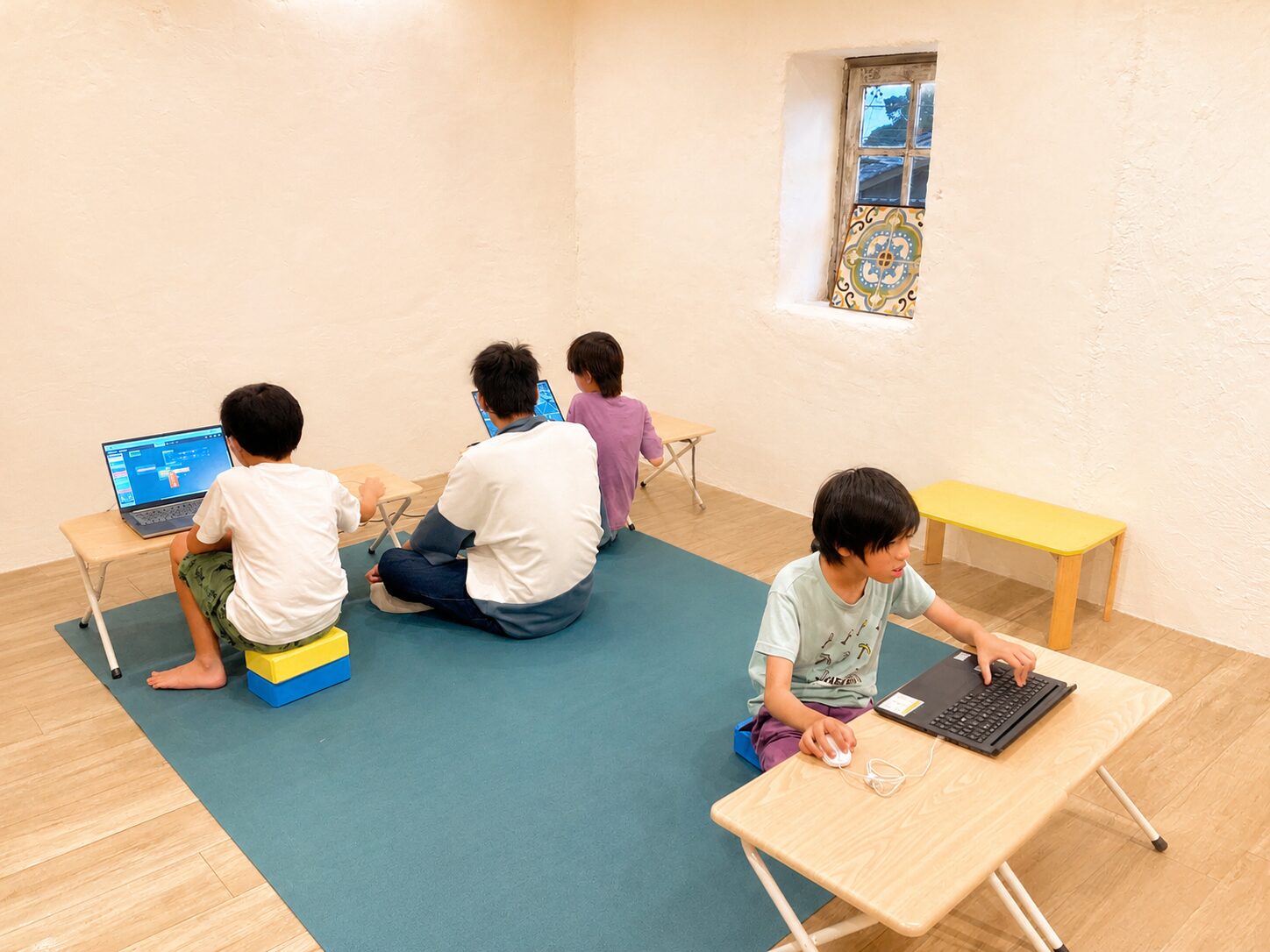 あいプログラミング教室授業風景